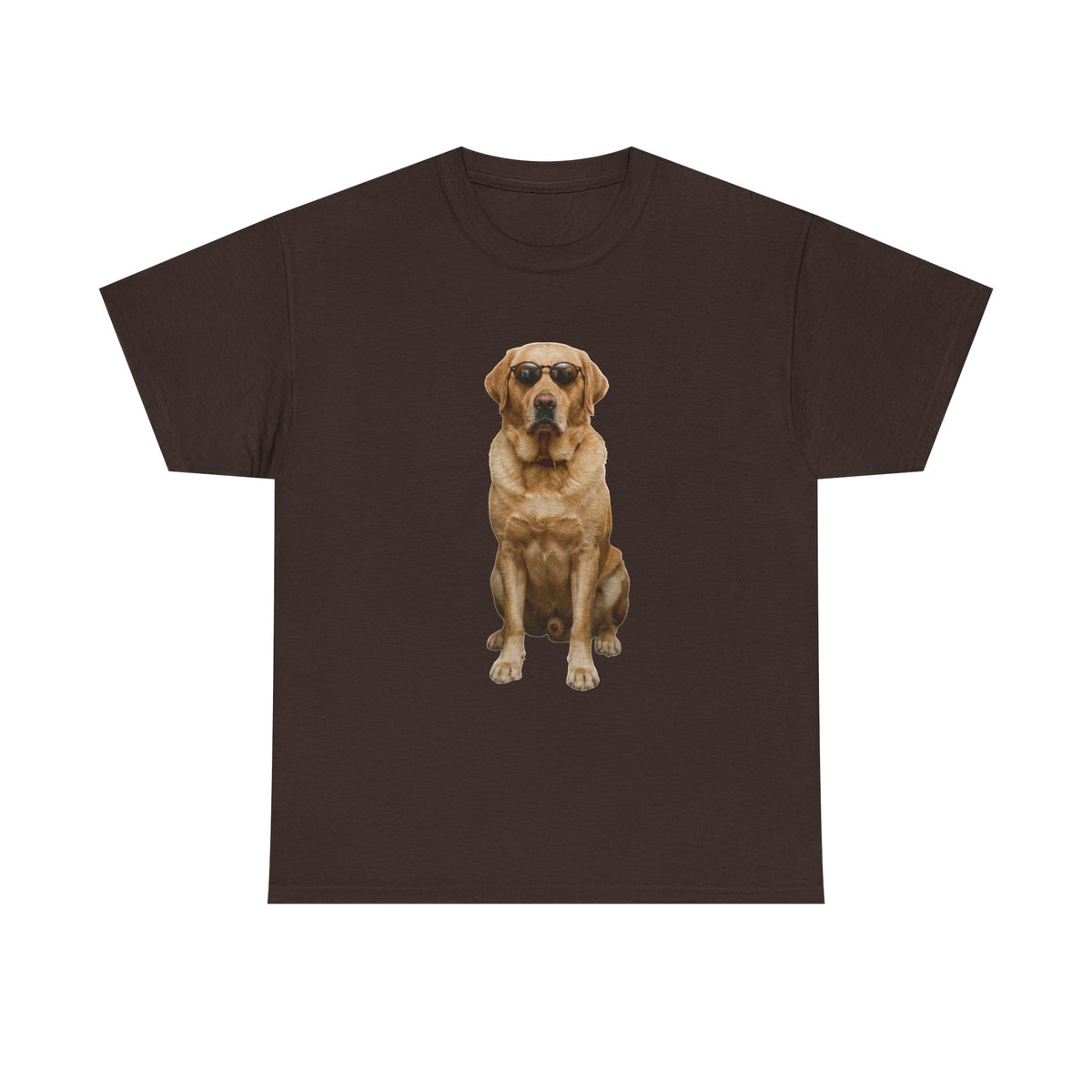 Labrador Graphic Tee — Realistic Golden Lab Dog T-Shirt