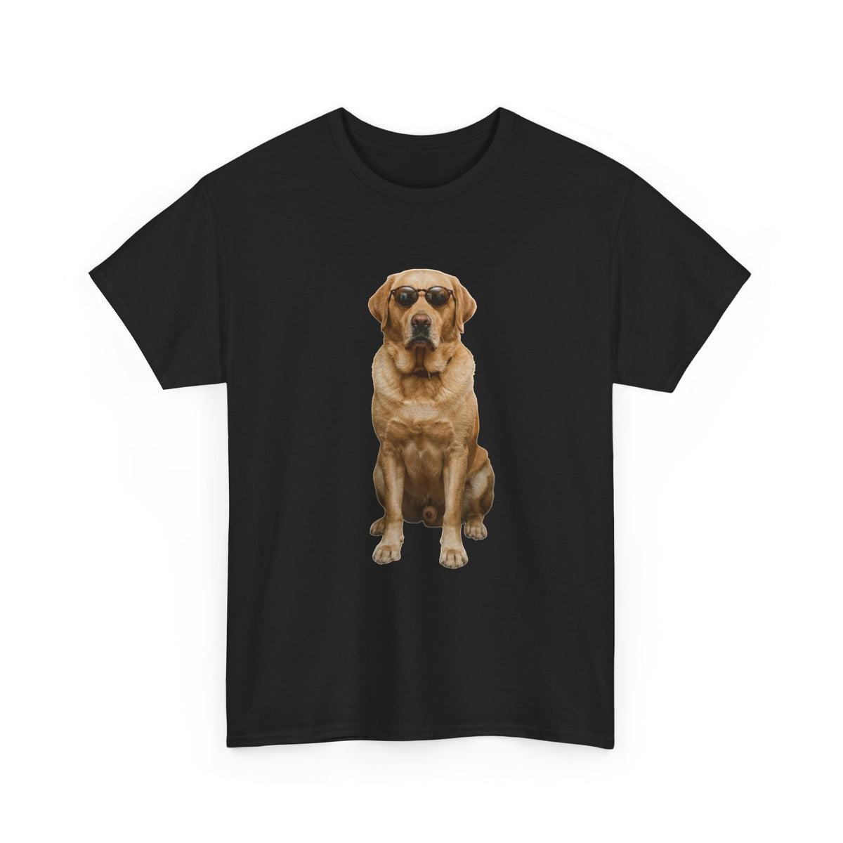 Labrador Graphic Tee — Realistic Golden Lab Dog T-Shirt