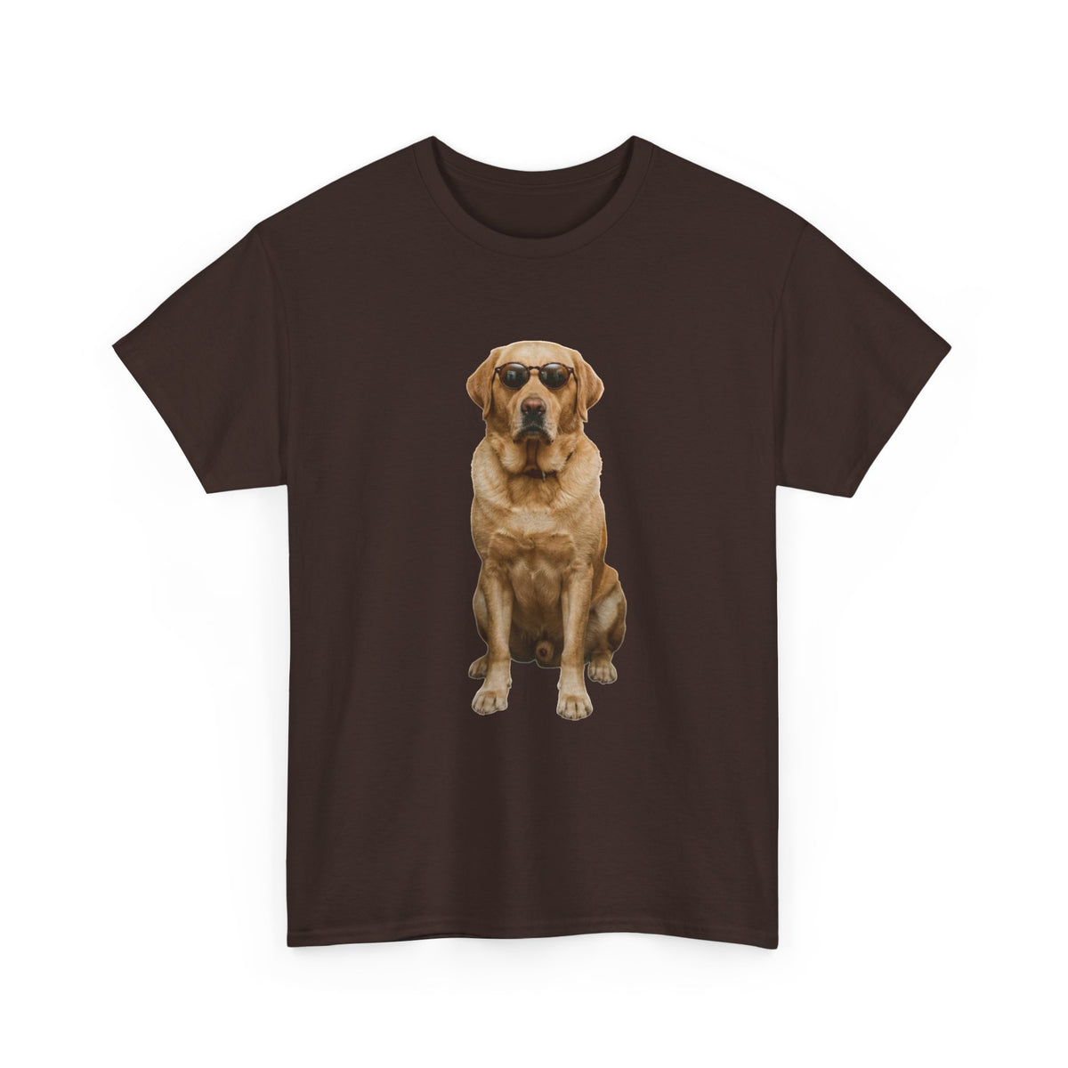 Labrador Graphic Tee — Realistic Golden Lab Dog T-Shirt