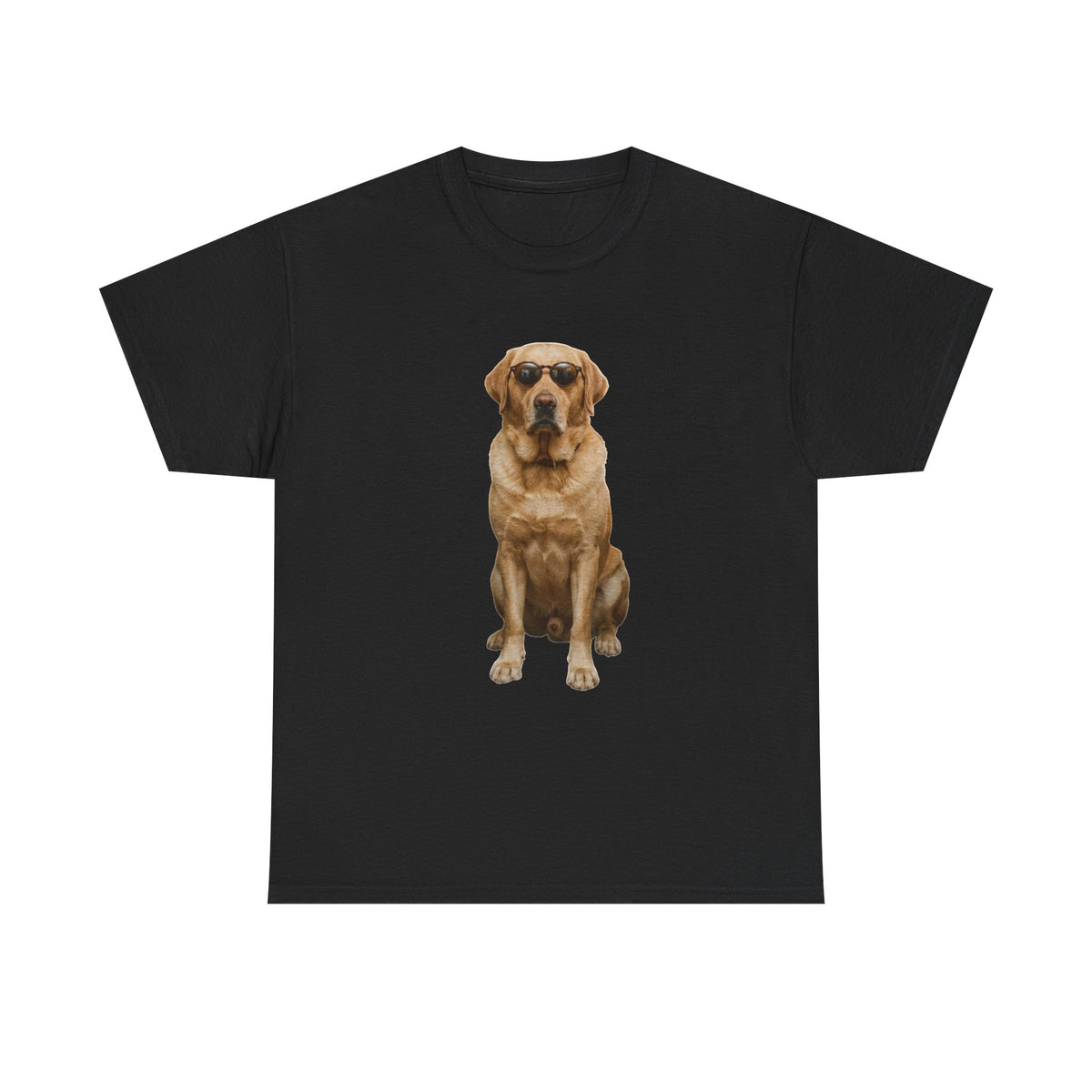 Labrador Graphic Tee — Realistic Golden Lab Dog T-Shirt