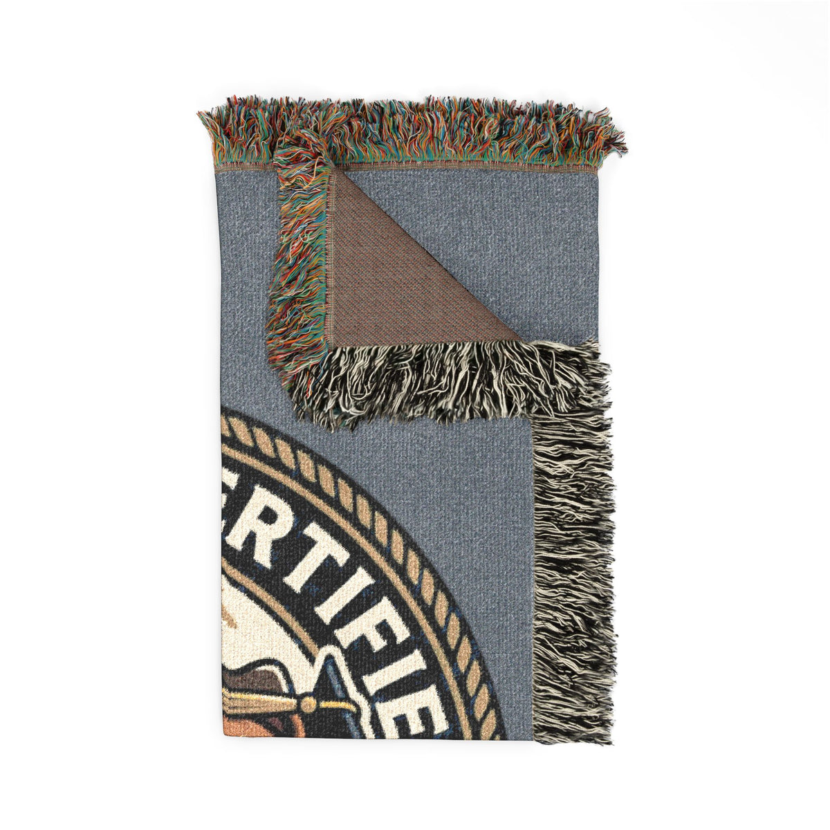 Certified Good Boy Bulldog Woven Blanket – Dog Lover Throw
