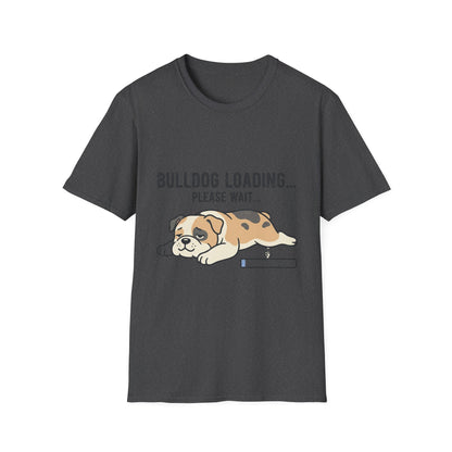Bulldog Loading T-Shirt — Funny Cute Dog Graphic Tee