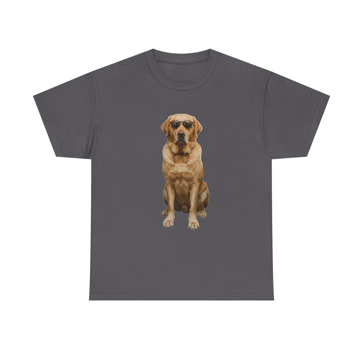 Labrador Graphic Tee — Realistic Golden Lab Dog T-Shirt